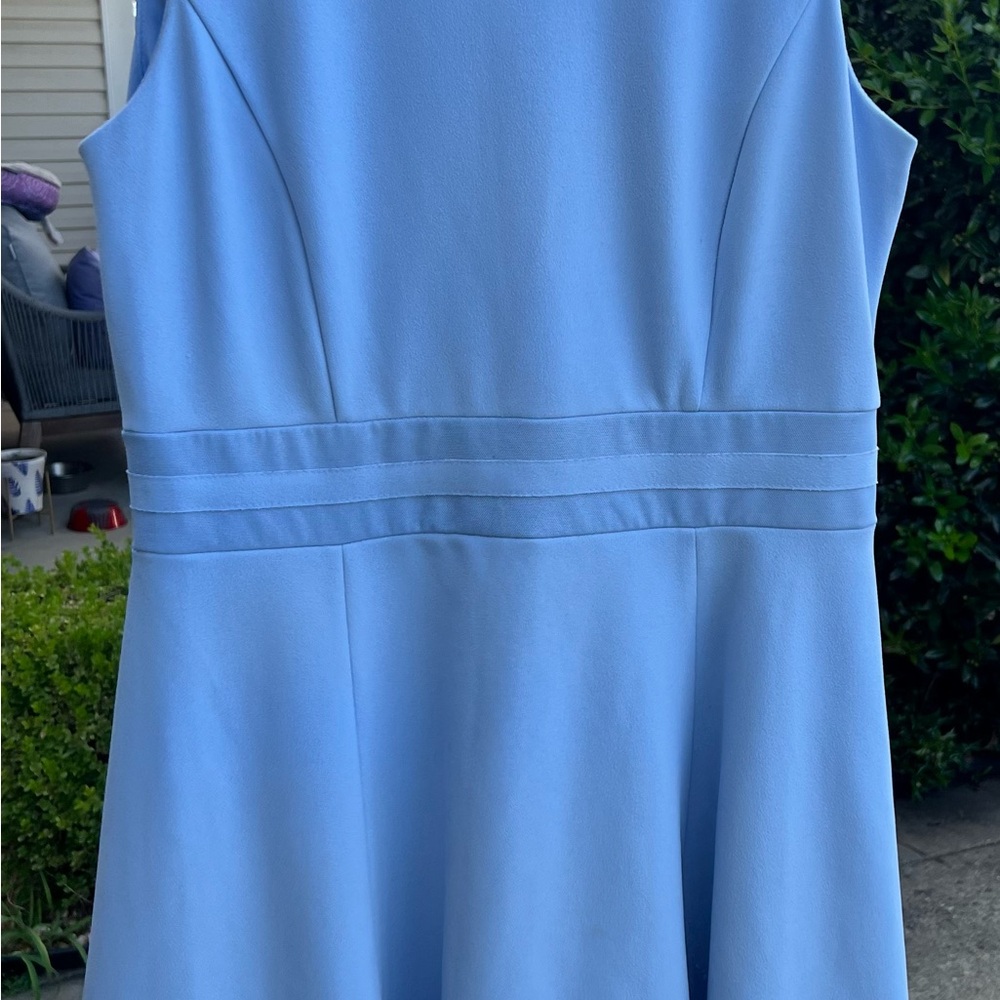 Calvin Klein Light Blue Midi Dress
